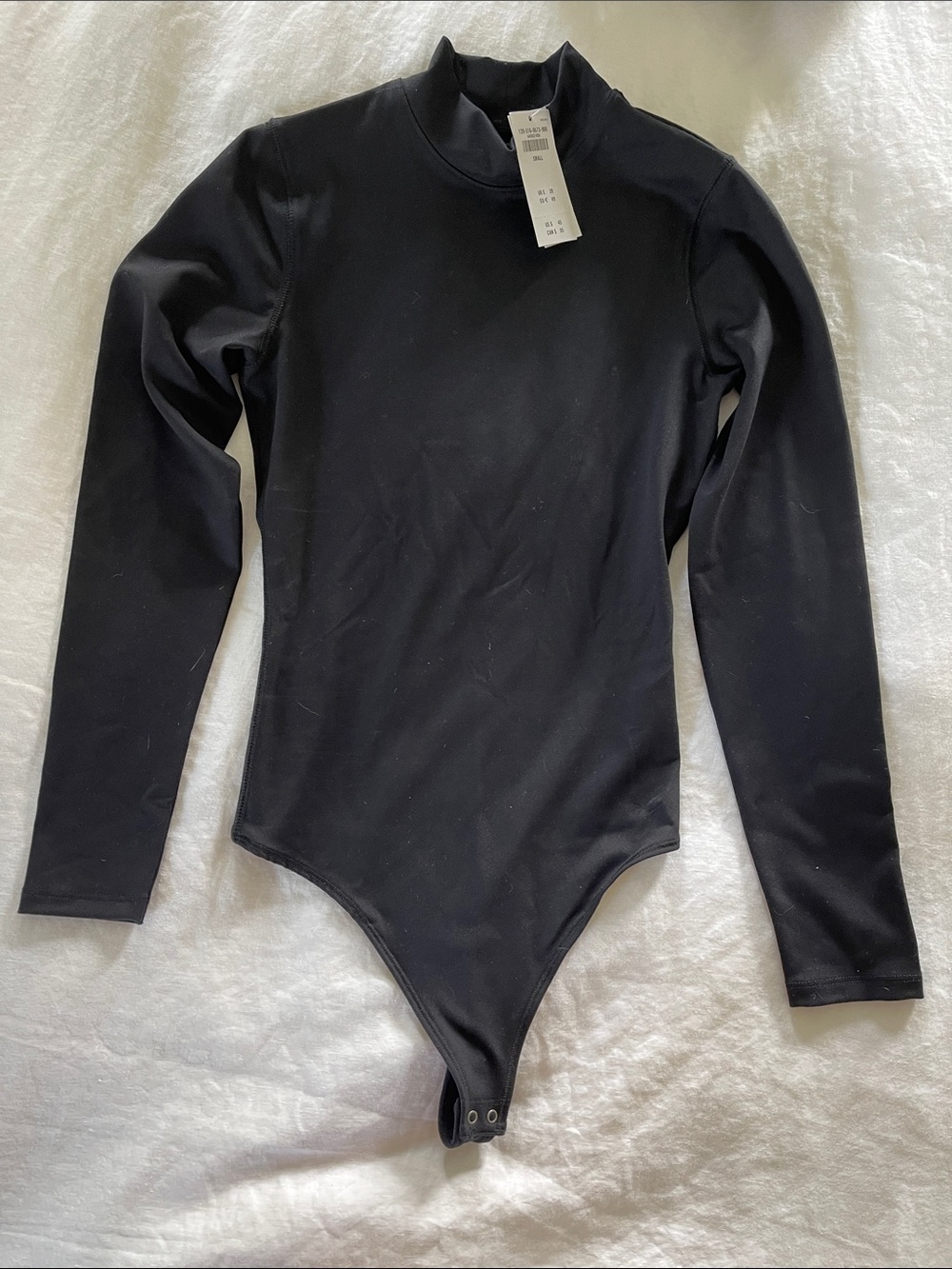 Abercrombie & Fitch Soft A&F Long Sleeve Mockneck Bodysuit
